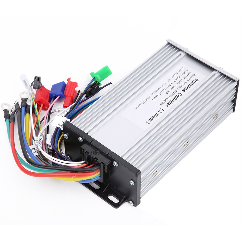 12Tube Dual Mode Rectangula E‑Bike Brushless Speed Motor Controller for