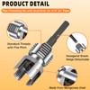 Dual-Function Internal & External Pipe Threading Tool for 1/2"& 3/4"