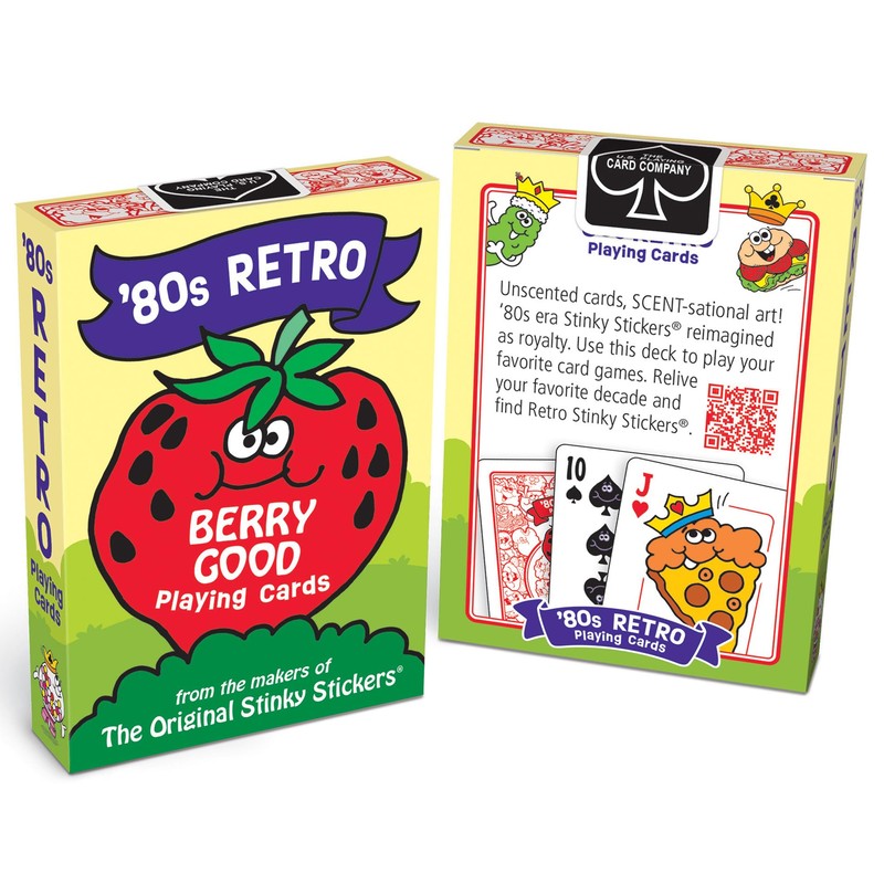 Trend Enterprises 80's Retro Playing Cards