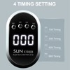 LED Nail Lamp 4 Timers Handheld with Removable Bottom Plate