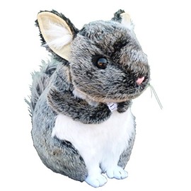 Adore 12" Gizmo The Chinchilla Plush Stuffed Animal Toy