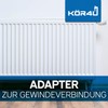 kör4u Adapter M30 x 1.0 to M30 x 1.5 for
