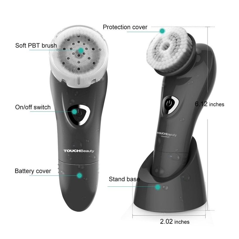 TOUCHBeauty TB-1487 Face Brush for Men Skin Scrubber with Advanced