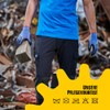WORKPOWER Pan Work Gloves for Men - Non Slip Latex