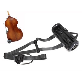 Vetimobato Portable Upright Double Bass Cart Bass Buggies with Wheel Transport Carry String Bass Carts for Any Size Bass from 1/10 To 4/4 Works Indoors &Outdoors (Bass Cart)