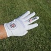Pay Up Funny Golf Glove - Premium 100% Cabretta Leather