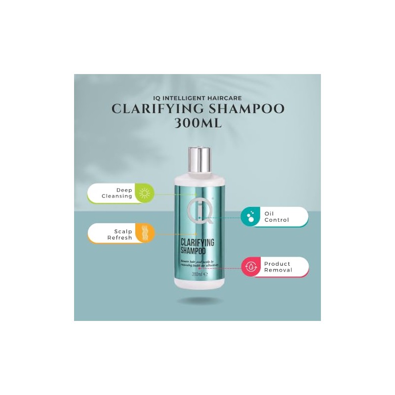IQ Intelligent Haircare Clarifying Shampoo 300ml
