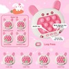 Martiount Pink Bunny Fast Push Game Fidget Toys Pop Game