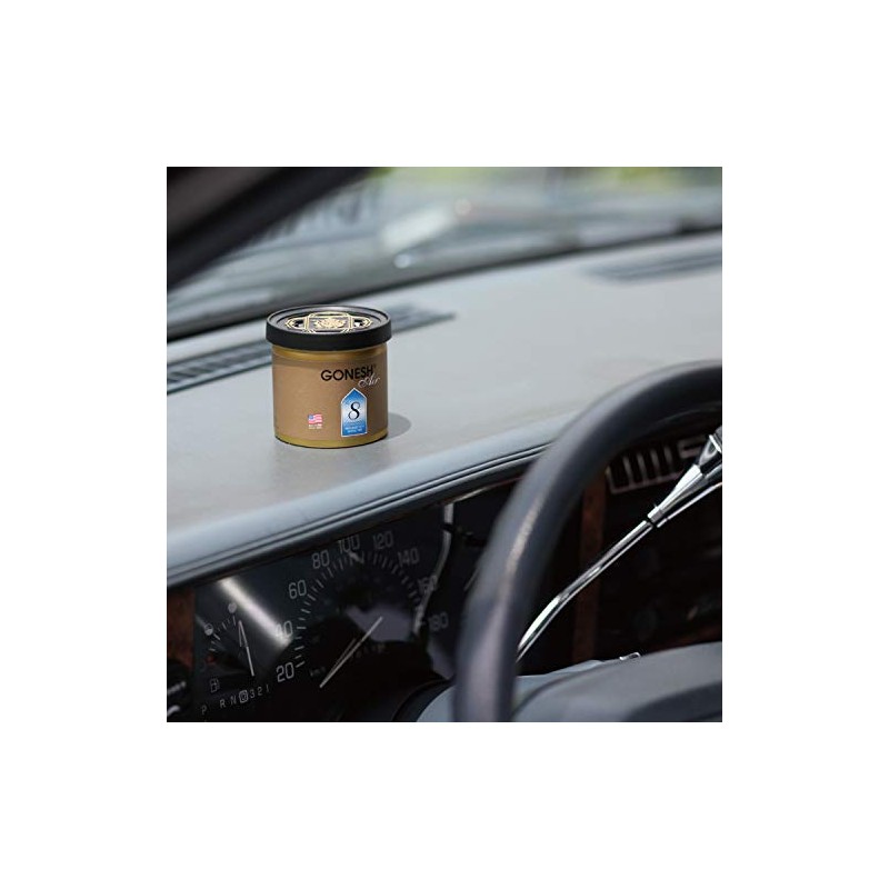 GONESH Gel Air Freshener (Standing Air Freshener) White Musk (Shampoo