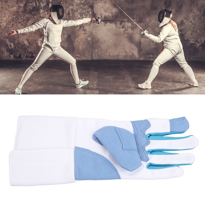 Left Hand Fencing Glove Skid Resistant Abrasion Resistant Saber Glove