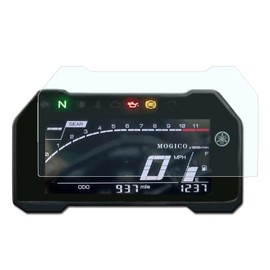 Mogico Motorcycle Accessories Nano Glass Dashboard Screen Protector Kit for Yamaha YZF-R7 2022+ (1 x Ultra Clear)