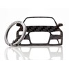 BlackStuff Carbon Fibre Keyring Compatible with A4 S4 RS4 B8