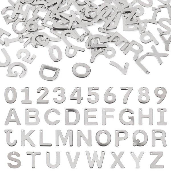 Pandahall Alloy Letter Bead Charms, Resin, No Gemstone