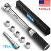 GOYOJO 7PCS/Set 1/2" Heavy-Duty Torque Wrench, 20-210 N.m (14.75-155 ft-lbs)