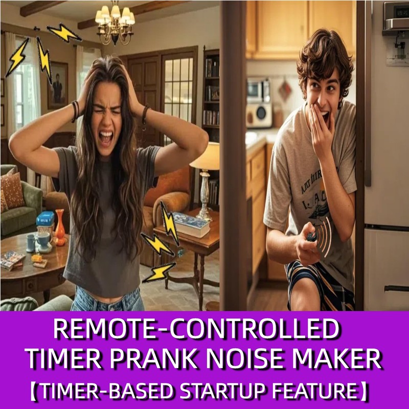 MacroTrek Cricket Noise Maker Prank with Remote-Controlled & Timer,Hidden 20-Sound