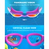 OMID Kids Swim Goggles, P2mini Lite Clear Lens Goggles for