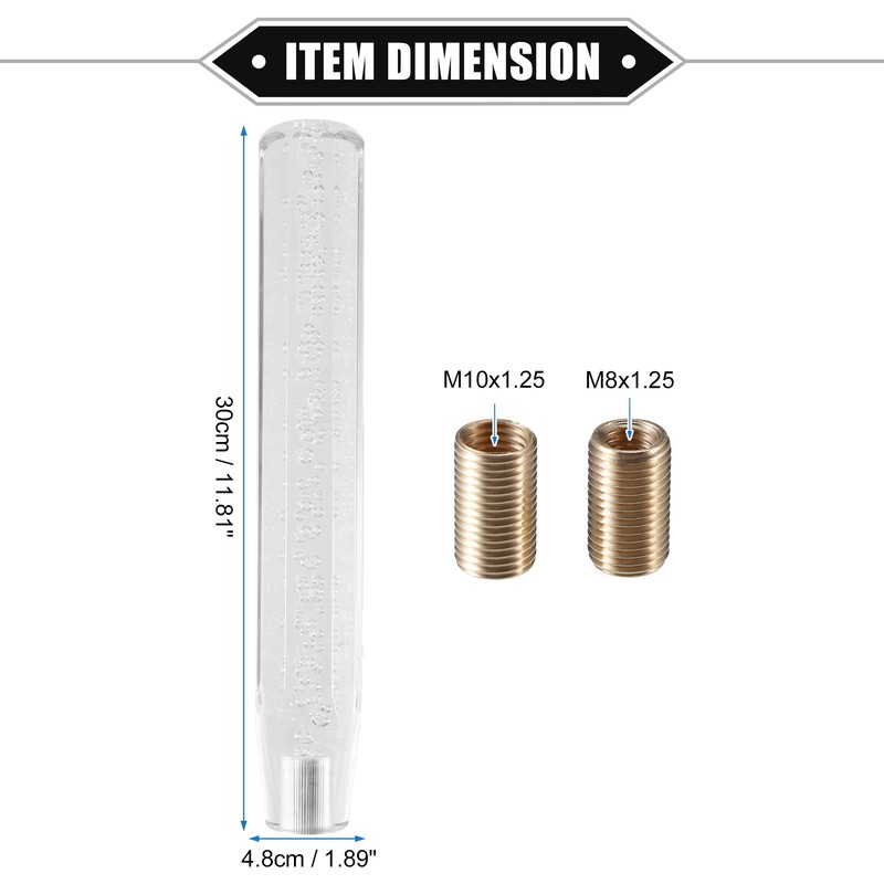 X AUTOHAUX Gear Shift Knob Stick, 30cm Universal for Car