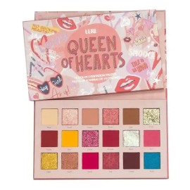 Paleta De 18 Sombras Mate Y Satinadas Queen Hearts, Lure Color De La Sombra Queen Of Hearts