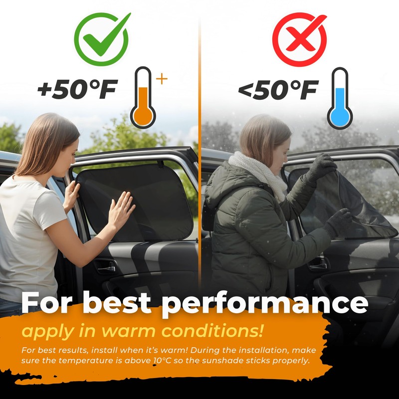 CARAMAZ Car Window Shade for Baby with Certified UV-Protection 2