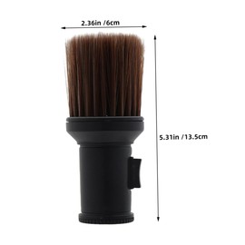WOONEKY Pcs Soft Barber Neck Duster Brush for Hair Cutting Face Neck Cleaning Professional Barber Shop Tool