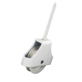 Single Washing Line Screw in Pulley Cord Wheel - 45mm