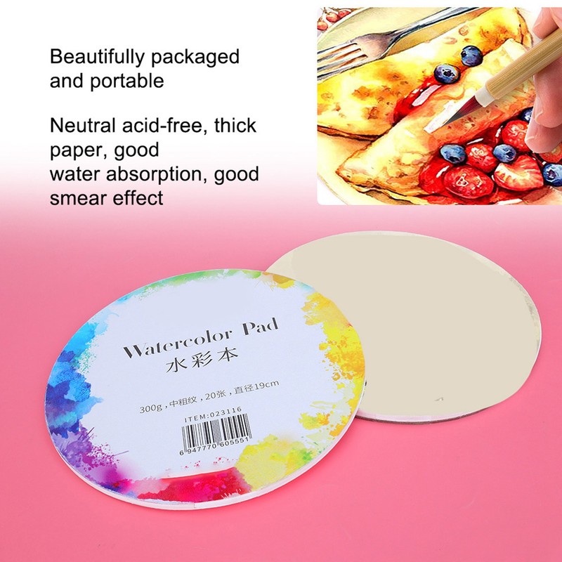 Acid free Cold Pressed Pure Cotton Paper Watercolor Paper for