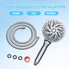 SAIOTER High Pressure 10-mode Handheld Shower Head,Water Saving Shower Head