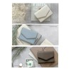 Compact Mini Wallet, Genuine Leather, Small Folding Wallet, Trifold Wallet,