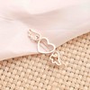 Cimenexe Bohemian Heart Hair Clip Hollow Heart Hair Clip Love