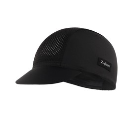 Zylioo Large Cycling Cap,Big Cycling Hat Under Helmet,Cycling Helmet Liner Breathable Sweat Uptake Black