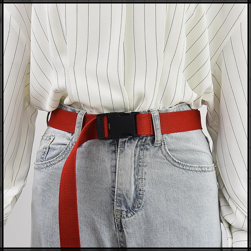 White Fang BT941 Men's Belt, Outdoor Activities, Nylon, Easy Removal,