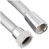LIXIL INAX Shower Hose A-4215-16 Metal-Style Silver Hose, 5.9 ft