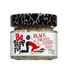 Be Truffle - Black Truffle Coarse Salt 100g - 100% Made in Italy - Vegan, Gluten-Free, Cholesterol-Free