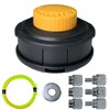 Easy Load & Auto Feed Trimmer Head, Universal Weed Eater