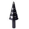 SHARPTOOL 1/4 to 1-1/8 Inches M2 HSS Step Drill Bit,