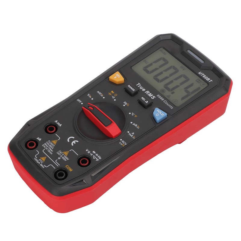 Digital Multimeter Large LCD TRMS High Safety Quick Measurement Wide
