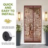 Magnetic Screen Door for Sliding Doors - Front, Back Patio,