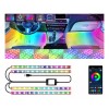 PUNKZZ Barra De Luz Tiras 48 Luces Fluido Rgb Interior
