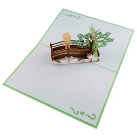 iGifts And Cards Happy 35th Anniversary 3D Pop Up Greeting Card - Marriage, Soulmates, Celebration, Wedding, Memories, Being Together, Perfect Couple, Celebrate a Milestone, Congratulations, Romantic