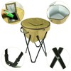 Collapsible Coolers Bag for Travel That Fold Flat,Bracket Insulation Cooler