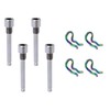 Young Wolf 4 Sets Titanium Alloy Bicycle Caliper Screw Brake