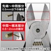GodHand GH-SWN-125 Metal Line Nipper Tool for Plastic Models