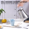 GURUDAR 68OZ/2000ML Stainless Steel Teapot with Removable Infuser for Loose