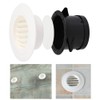 FOCCTS Air Vents Louver 8 Inch, ABS Round Vent Louver
