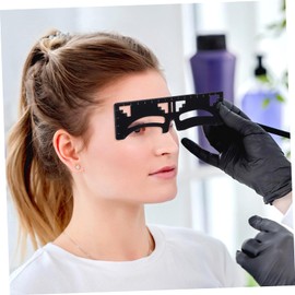 Mikinona Professional Eyebrow Shaper Makeup Ruler Eyebrow Re Shaping Tool Template Stencils Kit