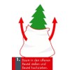 KRINNER 30802 Christmas Tree Bag Transport Protection and Clean Removal