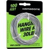 Hangdone Coated Picture Hanging Wire #4 30Lbs 100-Feet, Flexible Steel