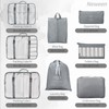 Neween 8 Set Packing Cubes, Travel Storage Bags Multifunctional Clothing