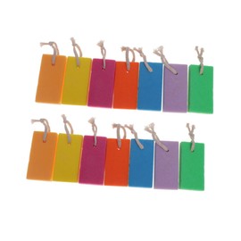 Healeved 18pcs Pedicure Pumice Foot Pumice Pedicure File Pumice Stone Hand Scrubber Cuticle Dead Scrubbing Stone Exfoliating Stone Pomes Stone Pumice for Feet Natural Pumice Stone Razor