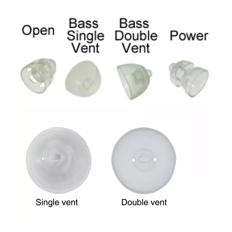 Oticon 2 Packs Oticon miniFit 5mm Open Domes For Hearing